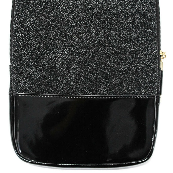 Alene Too Metallic Zip Closure Raoul IPad Case Blk - Picture 2 of 5